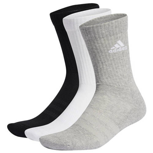 Adidas Cushioned Crew 3 Pair Training Socks IC1311 