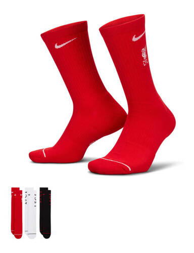 Nike Elite Crew Training Socks Red