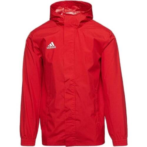 adidas Entrada 22 All-Weather children's jacket, red