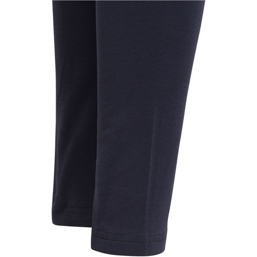 adidas Essentials Logo leggings for girls, navy blue