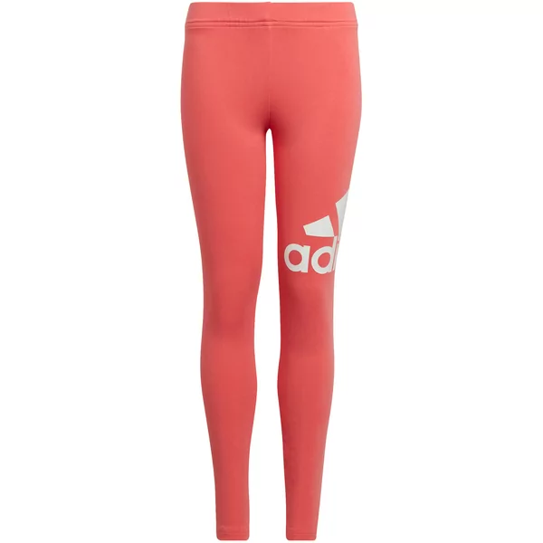 adidas Essentials Logo leggings for girls, pink