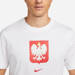 Nike Poland Fan T-shirt with Large Emblem White