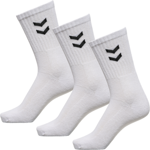 Hummel Basic Training Socks 3 Pair White 022030 